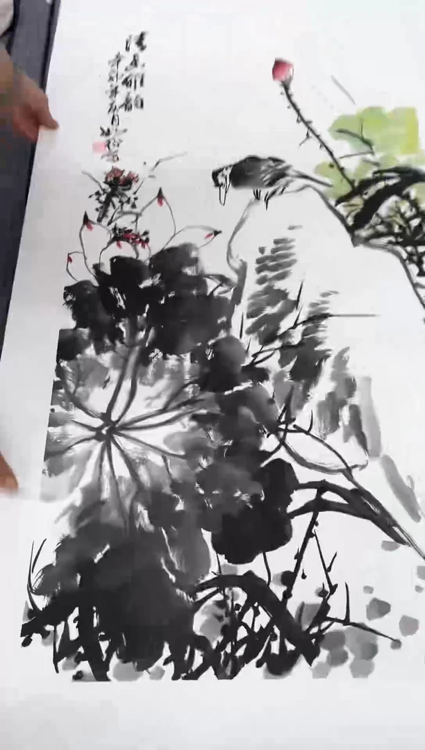 精品国画花鸟作品