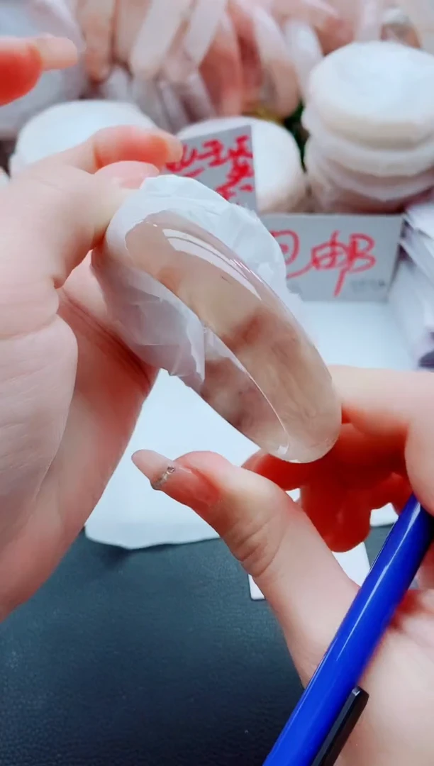 【闪购商品】石英质玉手镯未镶嵌K205-55-57