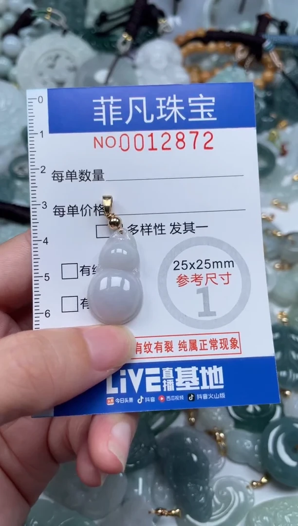 颈饰未镶嵌翡翠12872