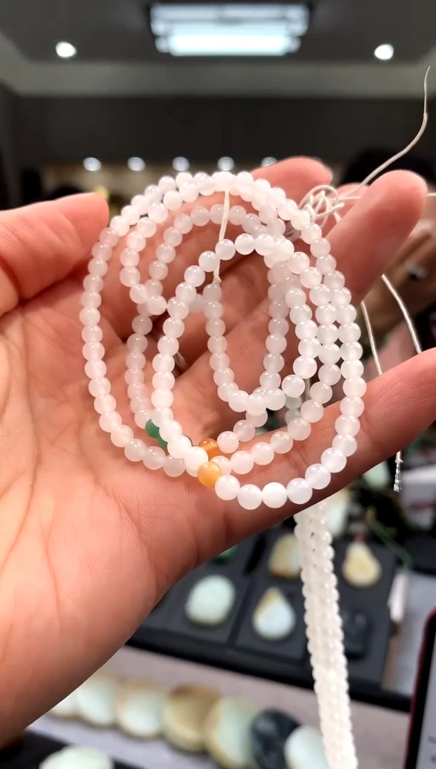 手串未镶嵌和田玉手串多圈