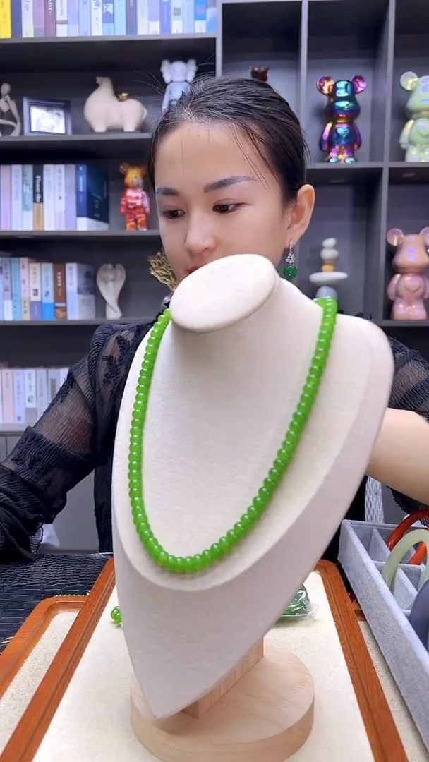 和田玉银S925镶嵌颈饰丹丹diy劲饰