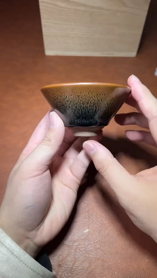 茶盏建窑建盏鹧鸪斑