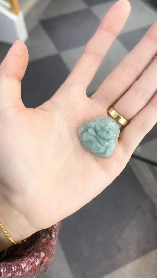 【闪购商品】翡翠吊坠(不含链)未镶嵌佛公 多样性发其一