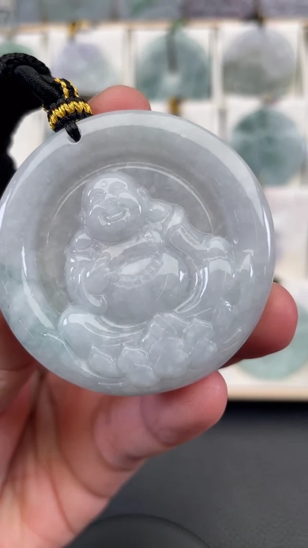 颈饰未镶嵌翡翠天然缅甸翡翠A货165