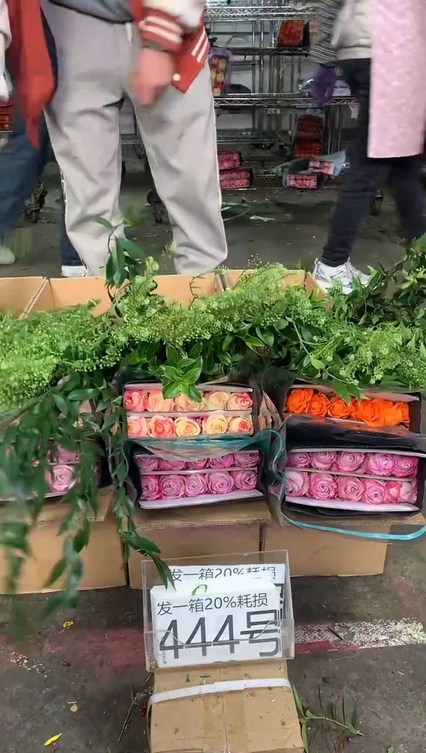 444号♥中通含20%耗损发一箱鲜花
