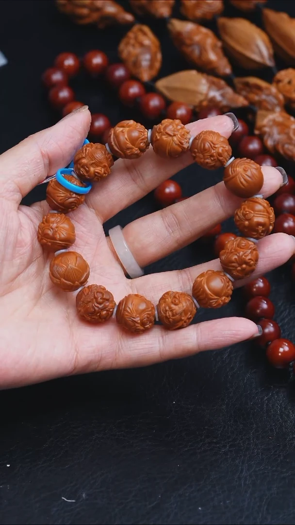 吊坠橄榄核16正圆群仙会