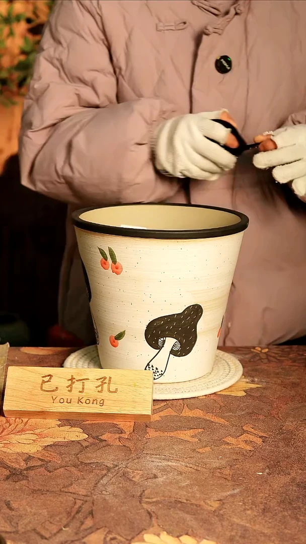 陶瓷29-140高21口21误差2已打孔