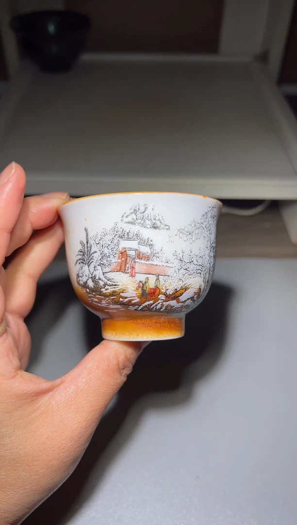 茶盏建窑建盏柴烧福利名家