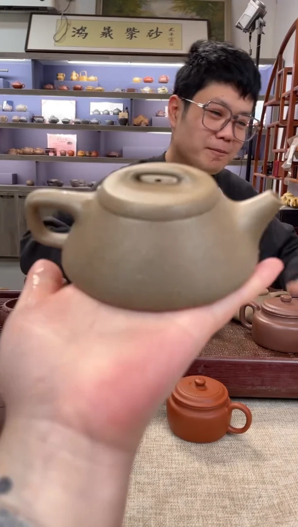 【闪购商品】紫砂茶壶粗砂 青段 坦克 大