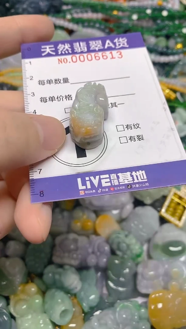 颈饰未镶嵌翡翠0006613