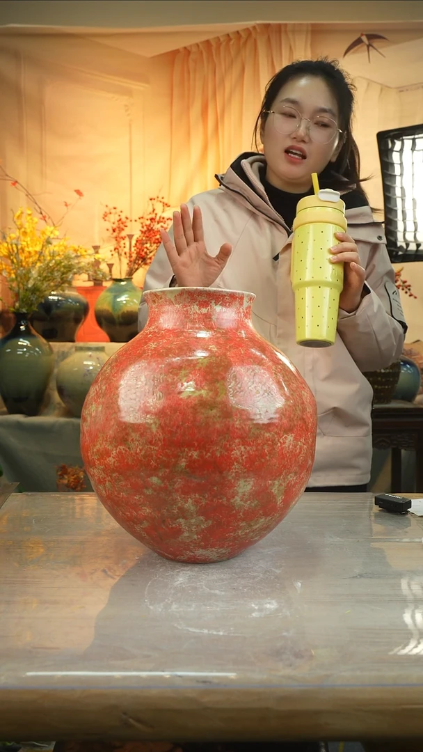 高32口13高温陶瓷花瓶