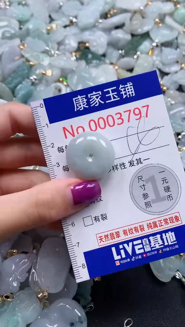 颈饰未镶嵌翡翠3797