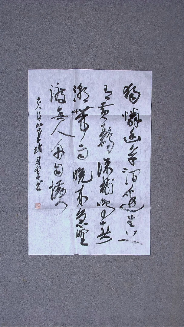 书法 赵冠军   上海69*46（6）