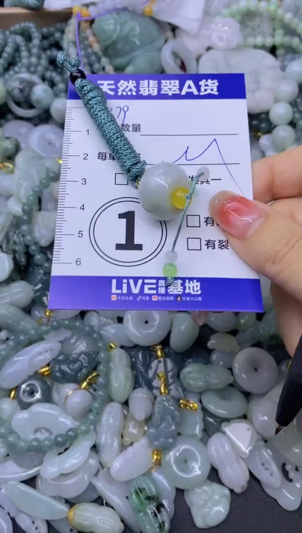 颈饰未镶嵌翡翠天然翡翠A货批量多样性发一件