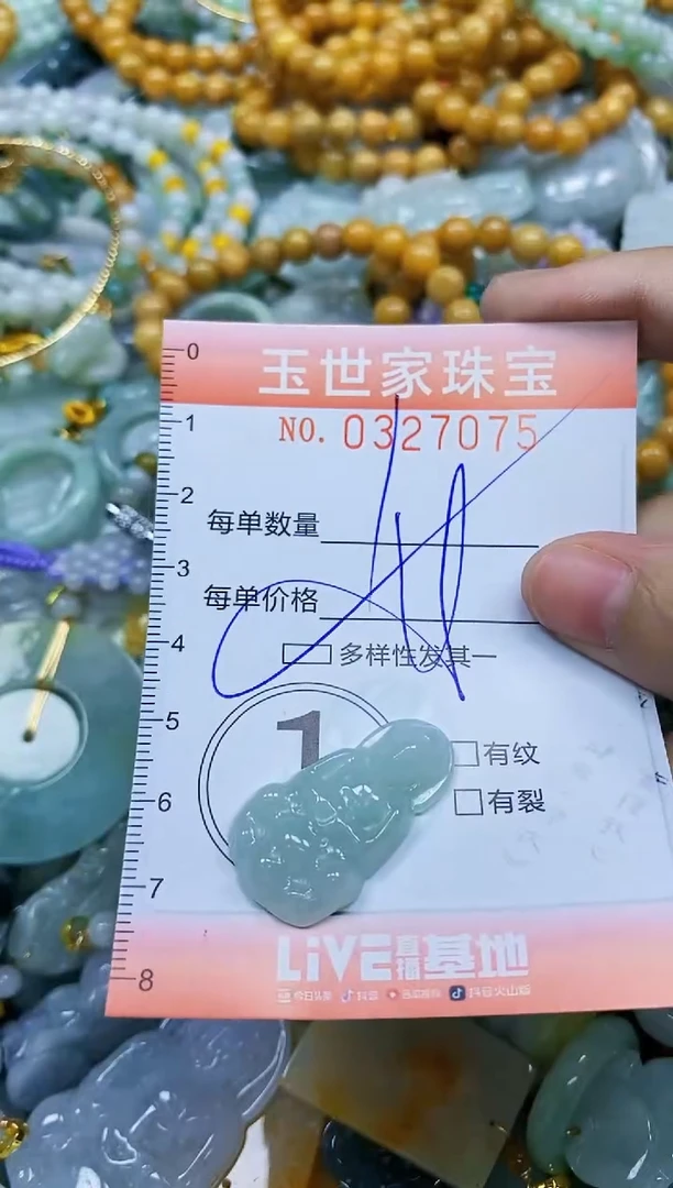 翡翠未镶嵌颈饰闪购0327075多样性发其一