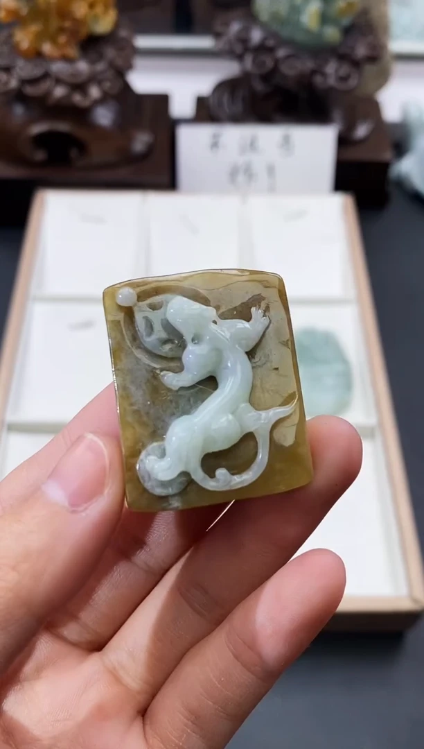 颈饰未镶嵌翡翠天然缅甸A货翡翠