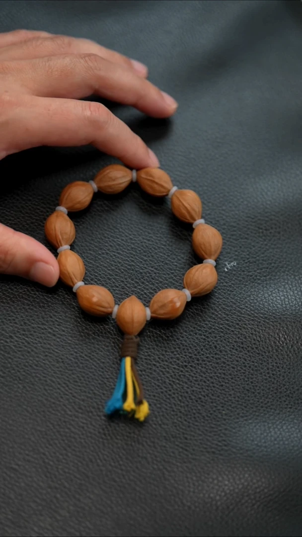 手串/手链橄榄核1.5原皮枣珠规整度绝了！！！