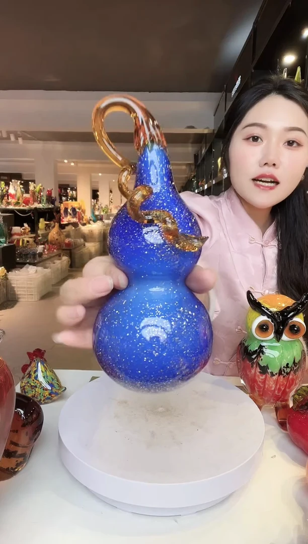 【闪购商品】茶盏琉璃摆件家居摆件