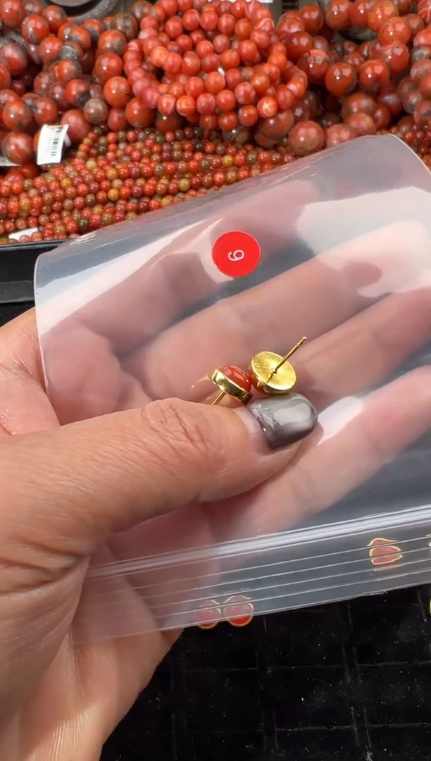 未镶嵌戒指南红玛瑙10