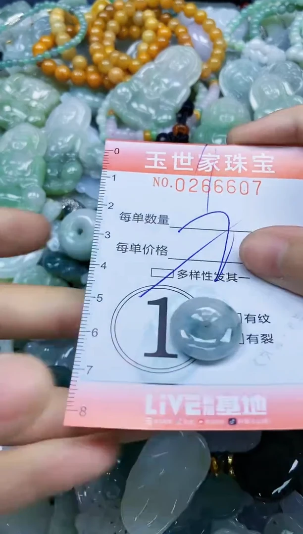 翡翠未镶嵌颈饰闪购0266607多样性发其一