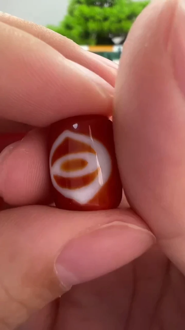 玛瑙/玉髓（覆膜）颈饰未镶嵌18.（微瑕随机发货）