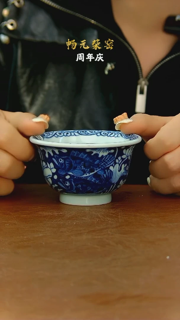 柴窑手工手绘茶具-37