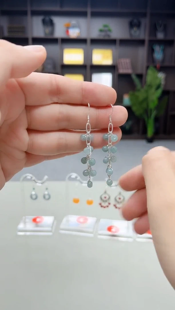 未镶嵌翡翠耳饰911000