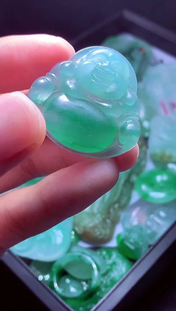 未镶嵌定制翡翠齐****#毛货翡翠定制
