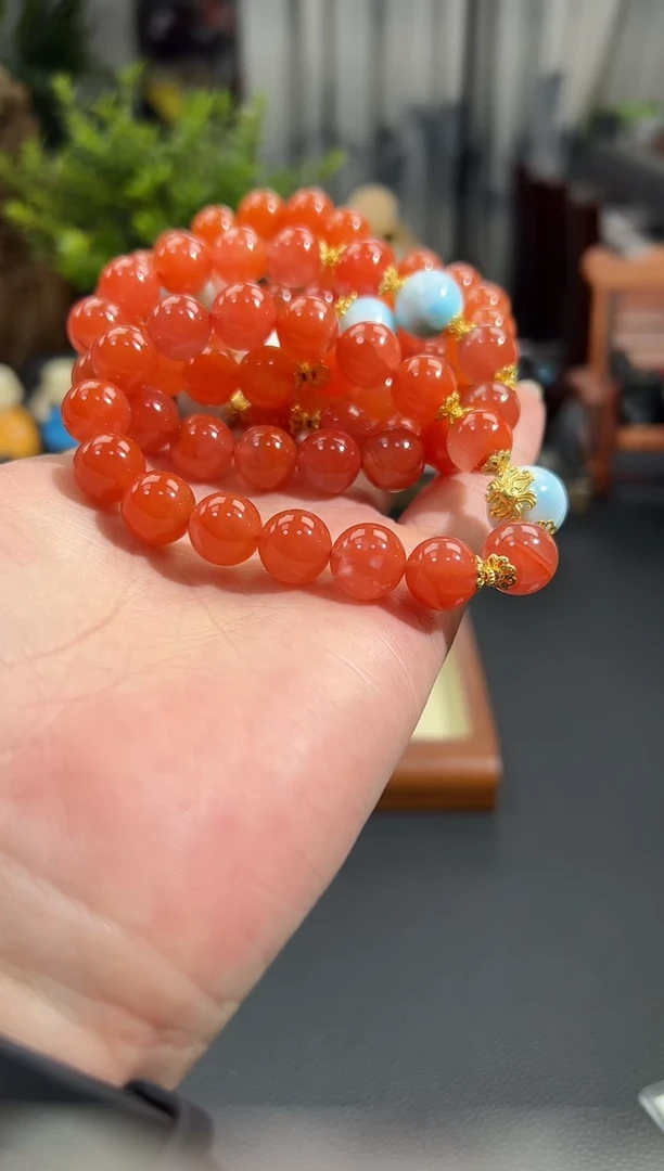 南红玛瑙1未镶嵌 B3227 多样性发其一