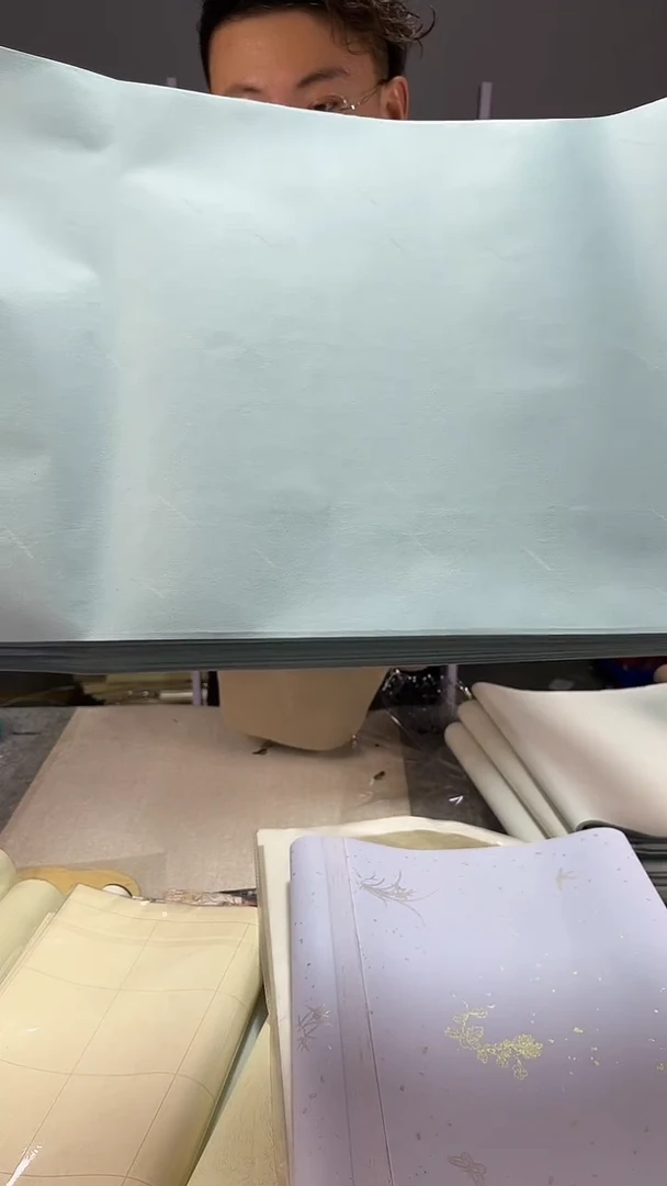 浅绿色流星雨   34*138    50张