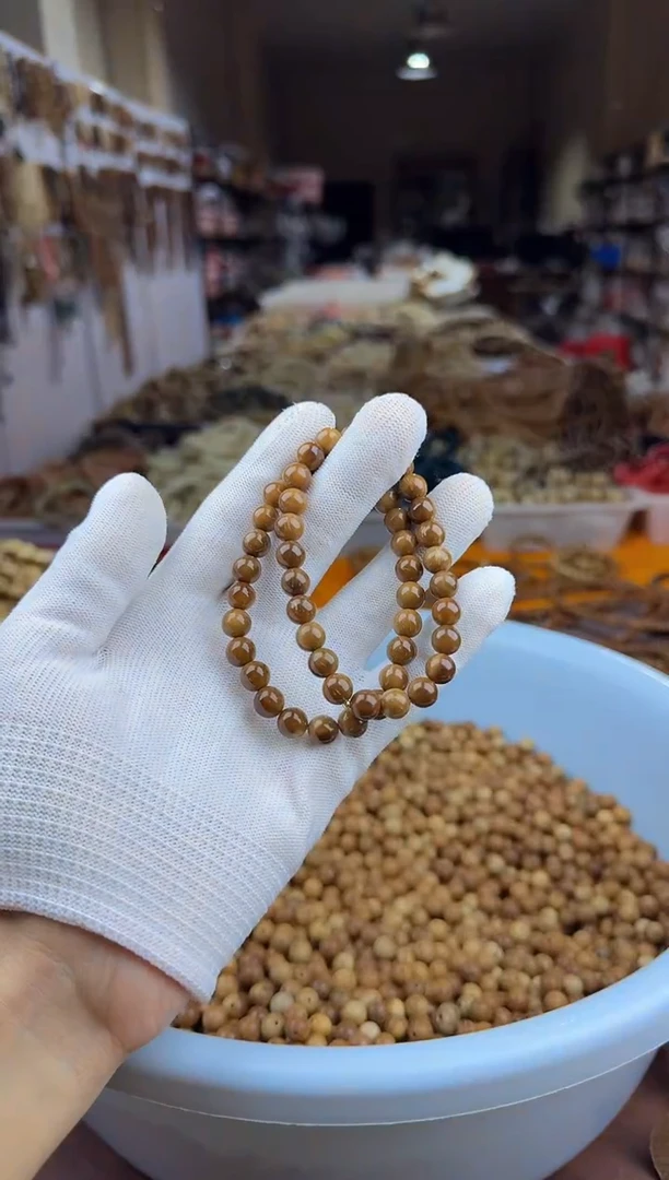 库克手串库克0.8金珠单圈