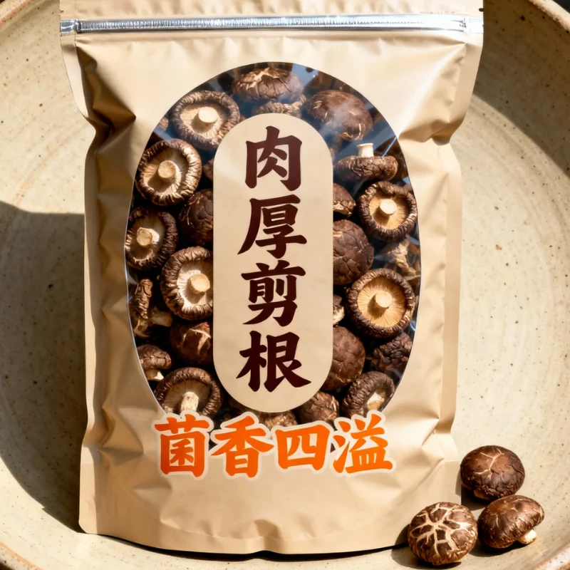 精选干香菇2025年古田农家肉厚无根香菇干货煲汤炒菜虫草批发商用