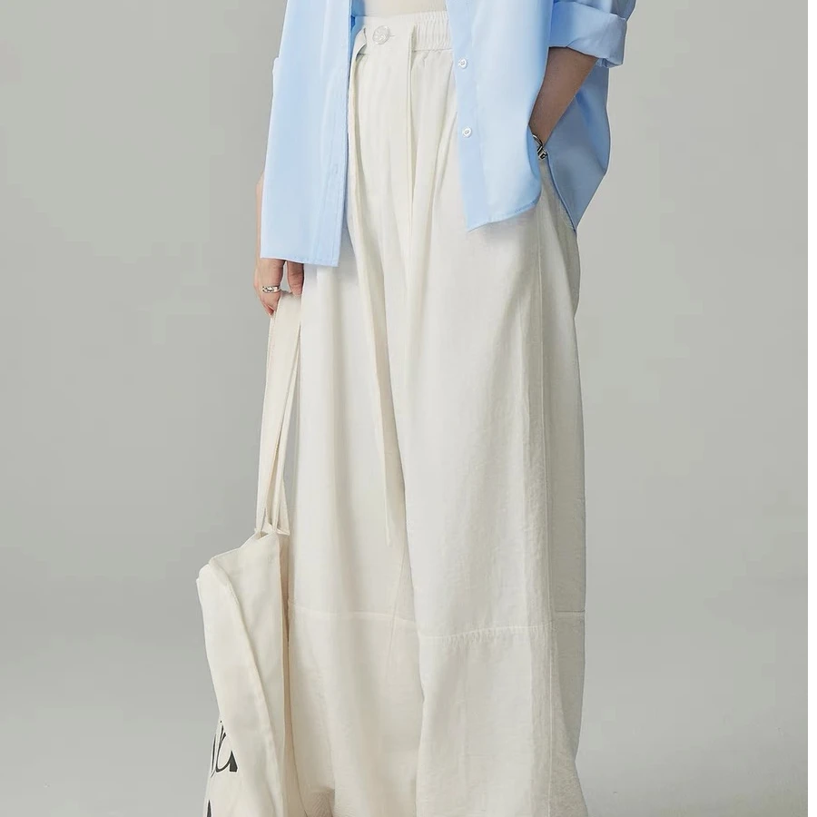 直筒裤香蕉裤宽松裤时尚好穿搭清2025