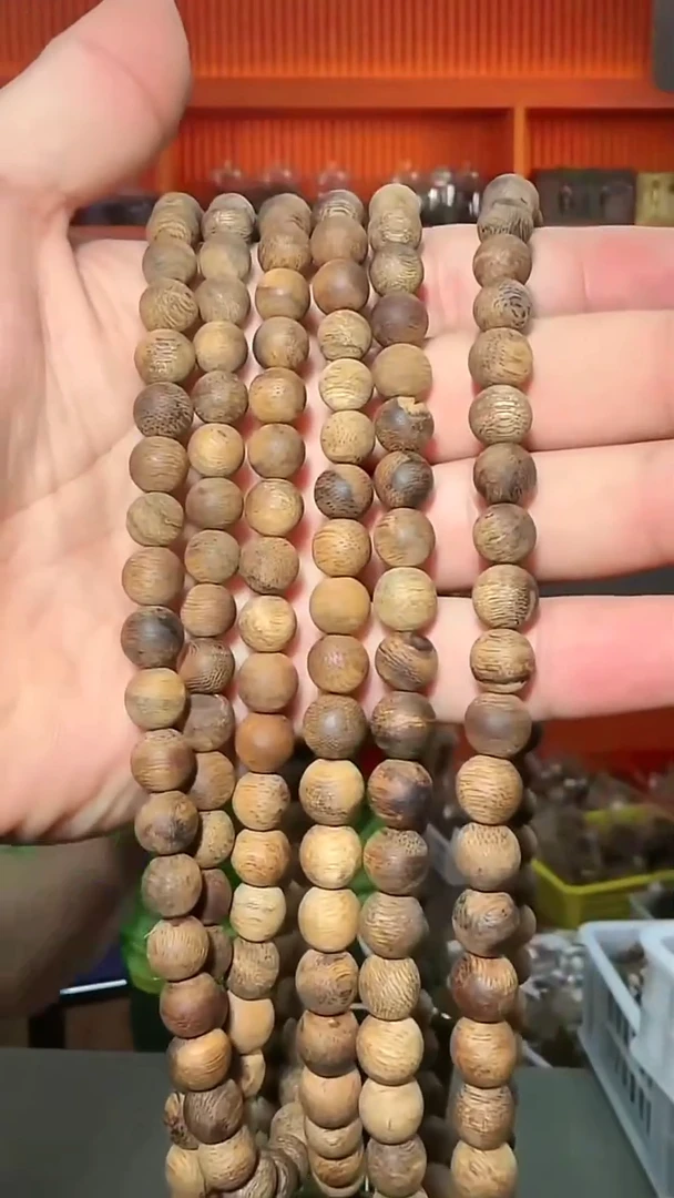 沉香手串34号长串鸡母虫多样性发一