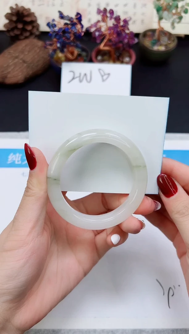 未镶嵌手镯石英质玉A187-52`53`54