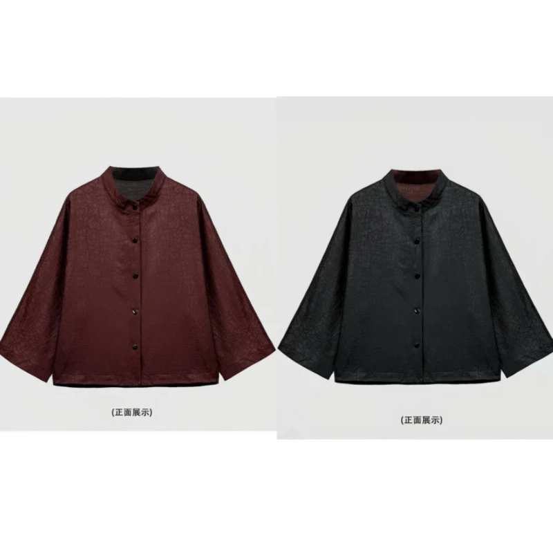 0077-28新款女士双面穿上衣外套