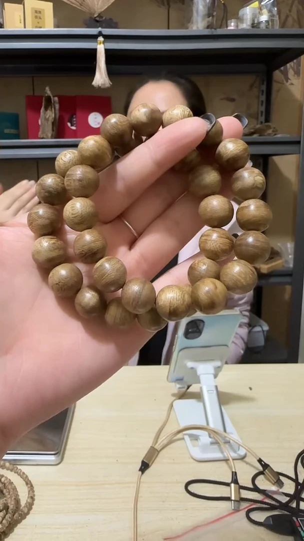 【闪购商品】沉香手串4号海南水阁沉香手串多样性卡1.2发一条