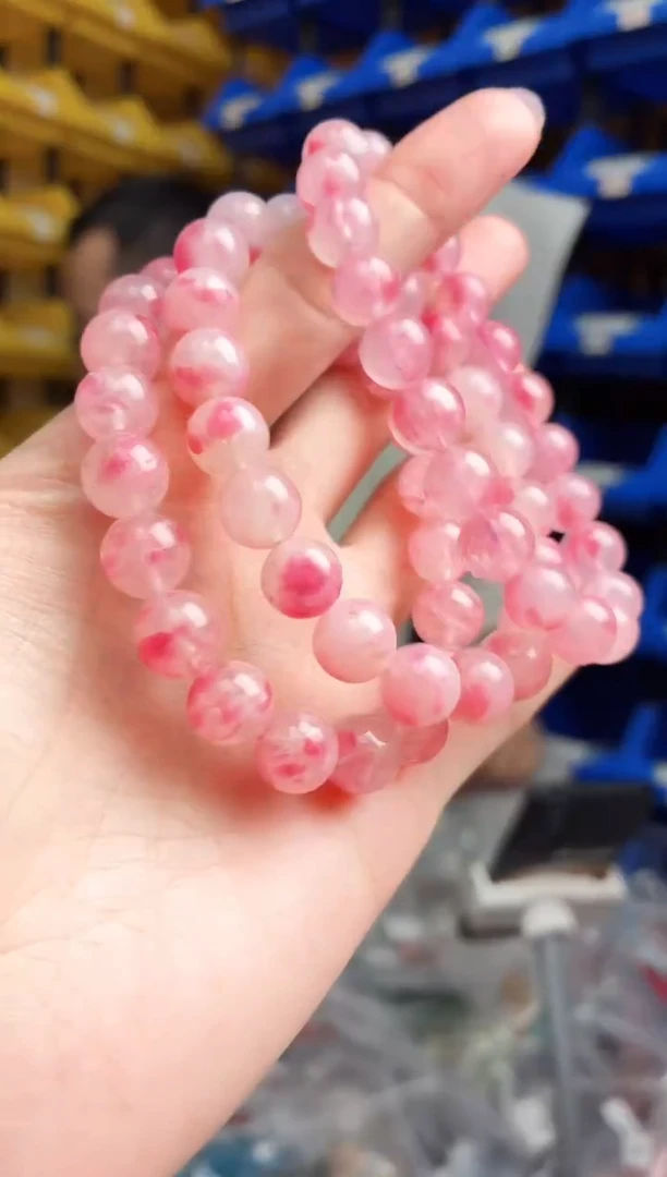 未镶嵌蔷薇辉石手串295