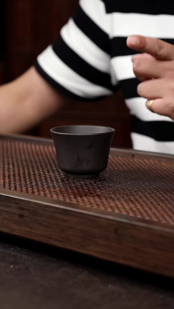 茶壶紫砂黑料铃铛杯