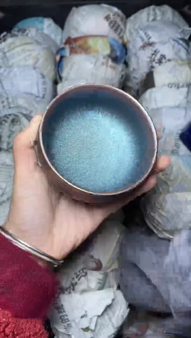 【闪购商品】茶盏糖果 禅定 蓝 盏三疯建盏茶器