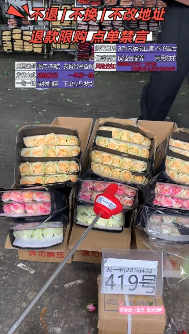 419号♥含20%耗损发一箱