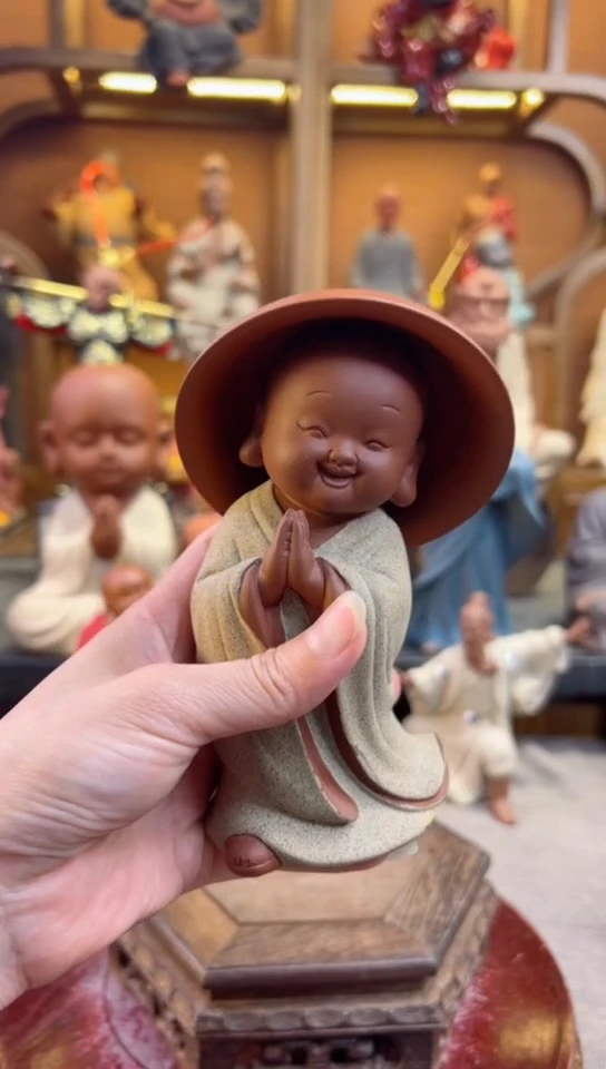 紫砂茶宠器闵茶宠摆件