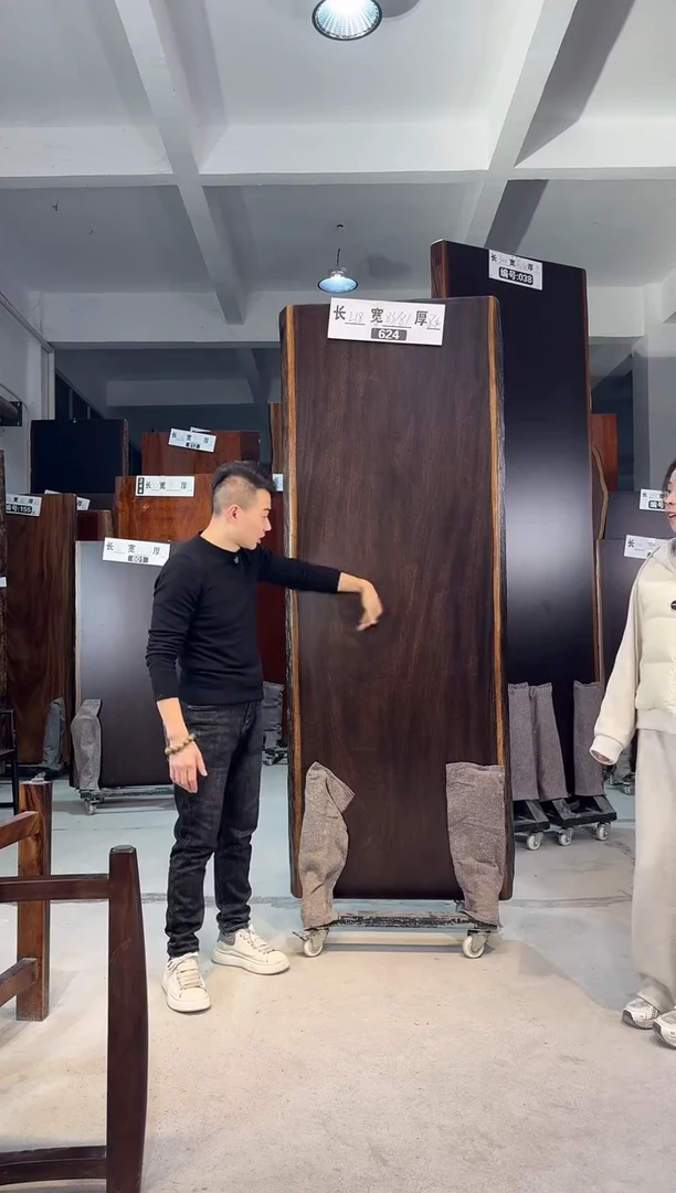 木624刚果黑檀218*83*81*8.4