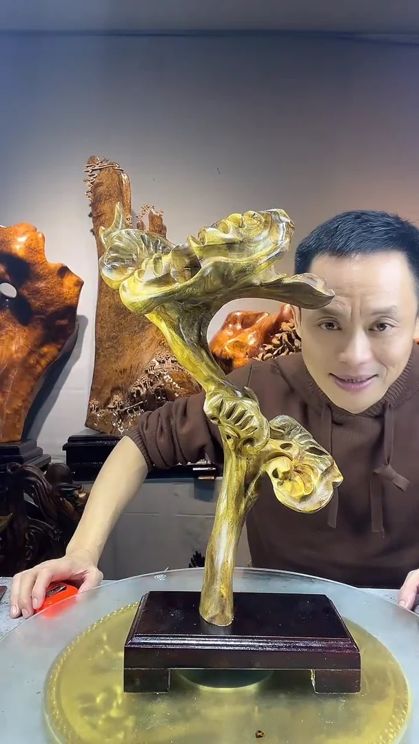 金丝楠宁*小叶桢楠随行摆件26