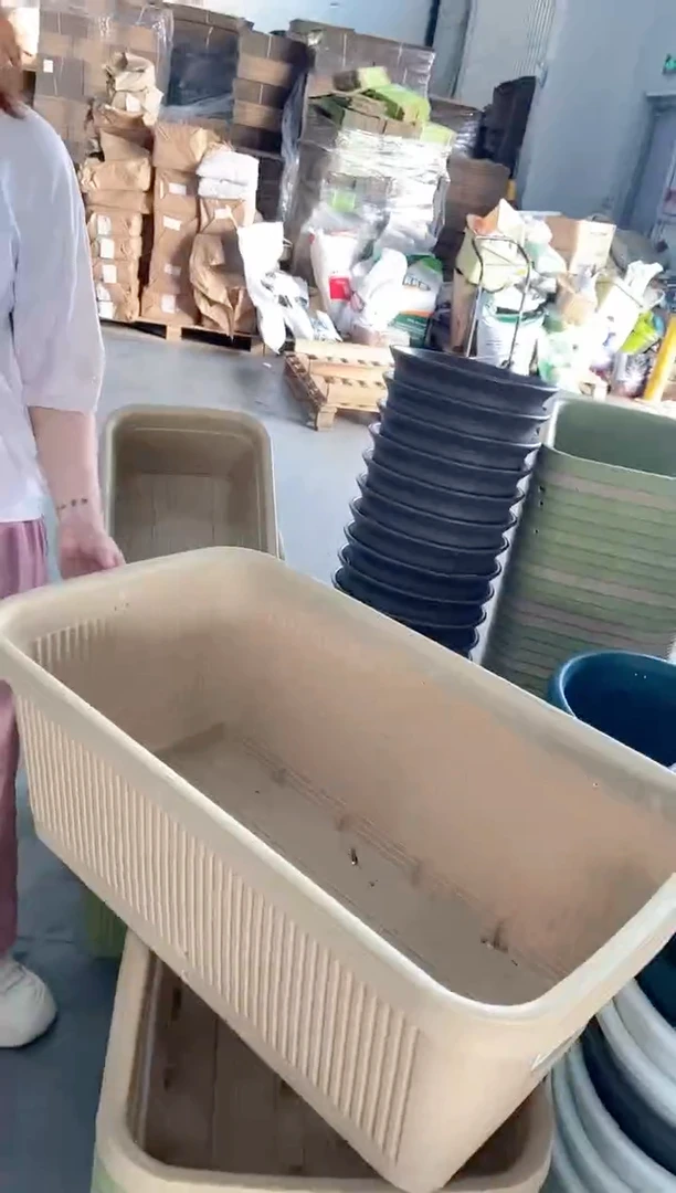 瑕疵700种菜盆4只装（无滤网，颜色随机）