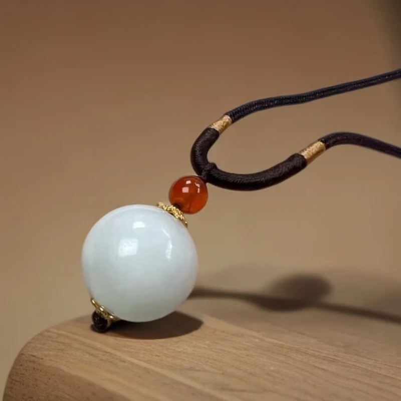 【李总福利】和田玉未镶嵌多样性发一个转运珠吊坠挂件