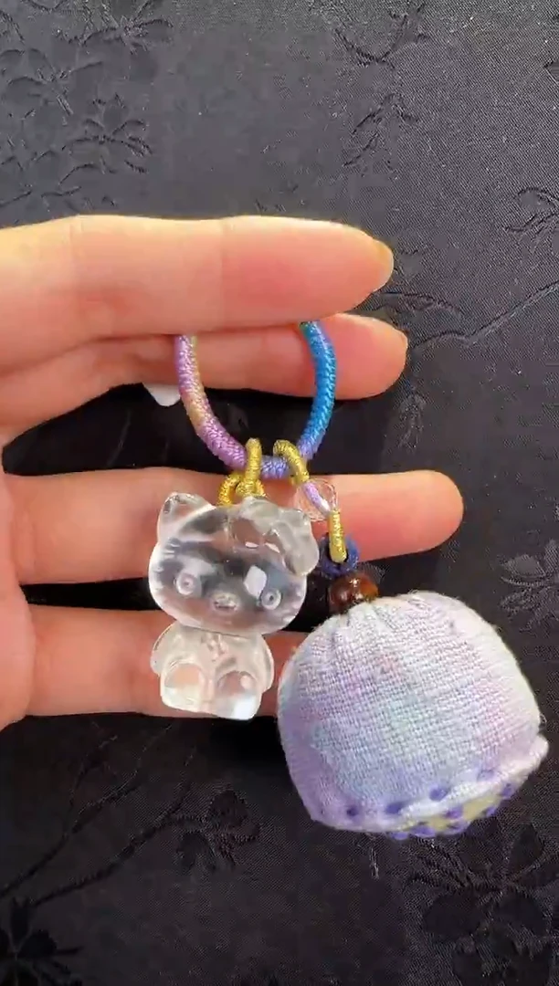 未镶嵌手绳水晶KT猫款