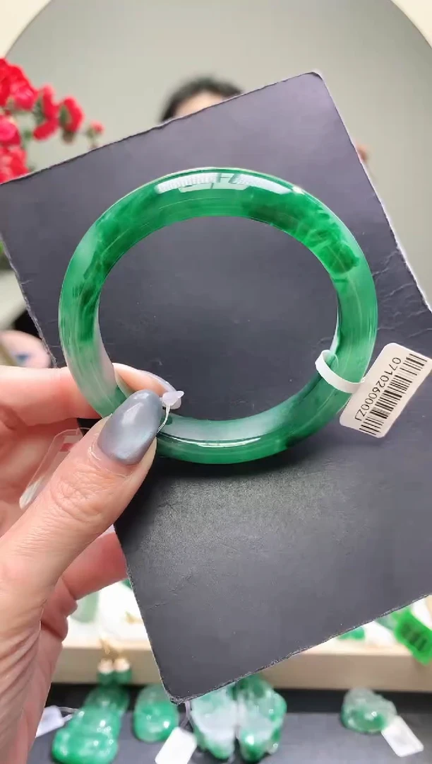 未镶嵌手镯石英质玉序号圈口58