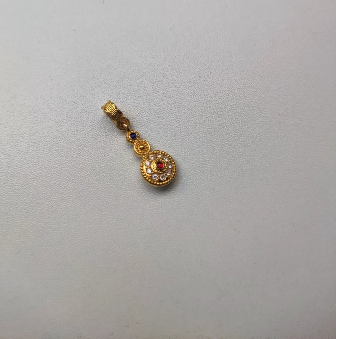 足金999  葫芦配件