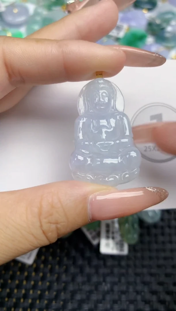 颈饰未镶嵌翡翠天然缅甸A货翡翠百元以上9元证书费自理